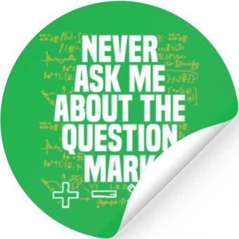Discover Mathematician Math Teacher Mathematics Stickers