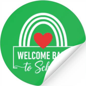 Discover Welcome Back To School Stickers