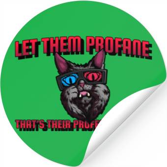 Discover Black Cat Techno Show Stickers