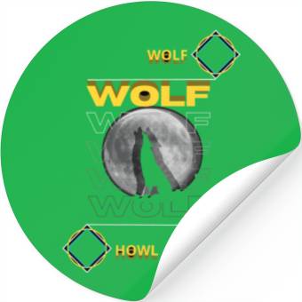Discover WOLF Stickers