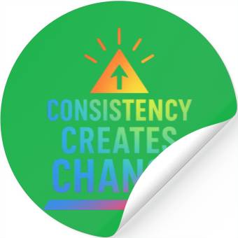Discover Inspirational Growth Triangle Design Stickers