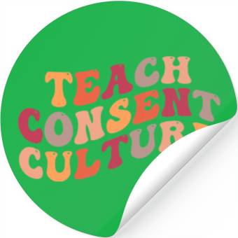 Discover Teach consent culture Stickers