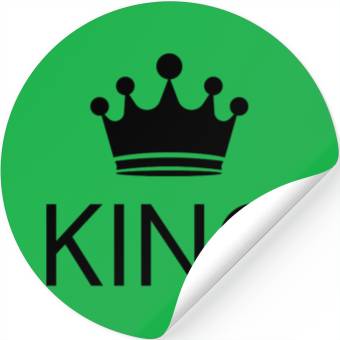 Discover King  – Royal Style Design Stickers