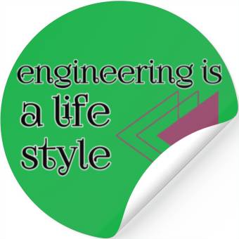 Discover Engineering is a lifestyle  Stickers