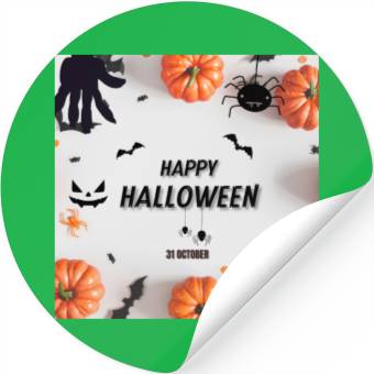 Discover Happy halloween Stickers