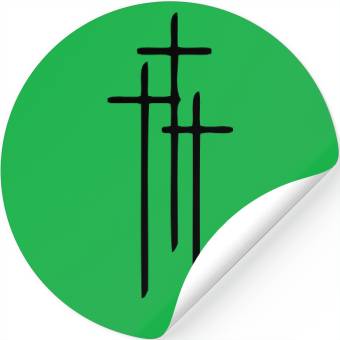 Discover 3 Crosses ( Vector Graphic ) Stickers