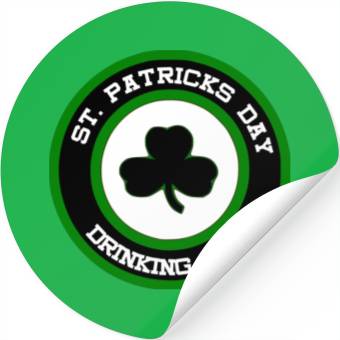 Discover Sta Patrick's Day Drinking Team Stickers
