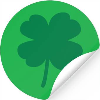 Discover Four Leaf Clover Stickers