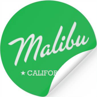 Discover Malibu Stickers
