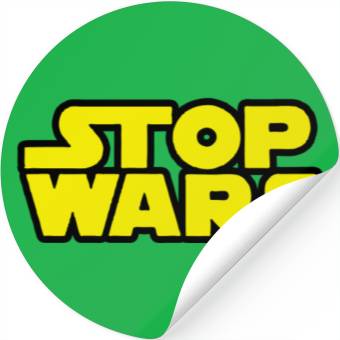 Discover Stop Wars (Star Wars) Stickers