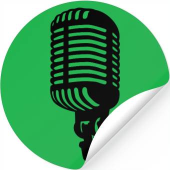 Discover Microphone Stickers