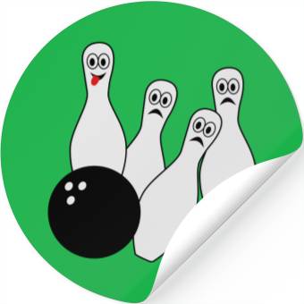 Discover Bowling Stickers