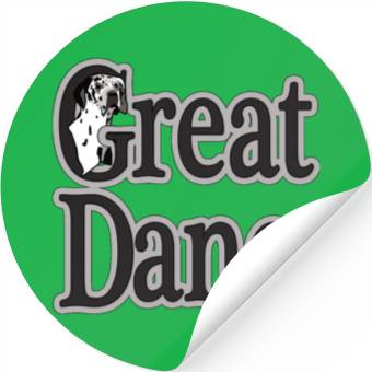 Discover Great Dane Stickers