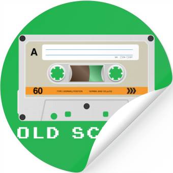 Discover Old School Stickers