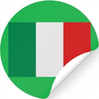 Discover Italian flag Stickers