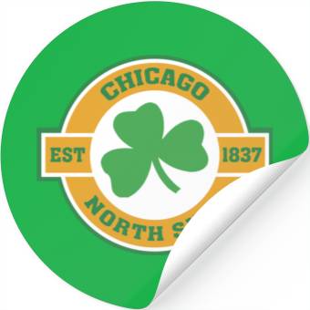 Discover Chicago Irish North Side Stickers
