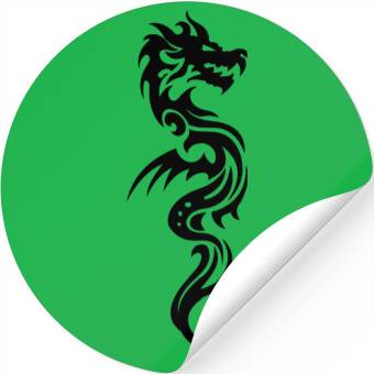 Discover Dragon Tribal Stickers