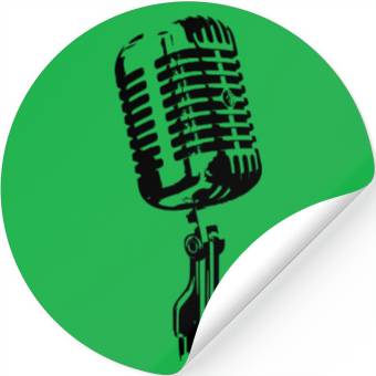Discover microphone Stickers