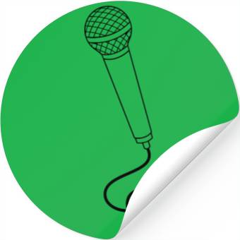 Discover microphone Stickers