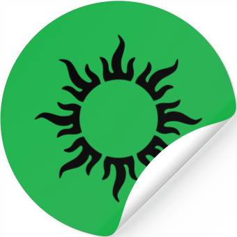 Discover sun Stickers