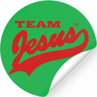 Discover Team Jesus Stickers
