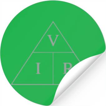 Discover ohms law triangle Stickers