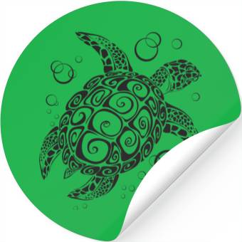 Discover Sea Turtle Stickers