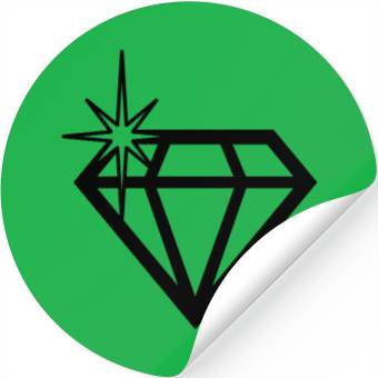Discover diamond bling Stickers