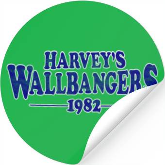 Discover Harvey Wallbanger's Milwaukee 1982 Stickers
