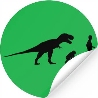 Discover Evolution dinosaur Rex Stickers