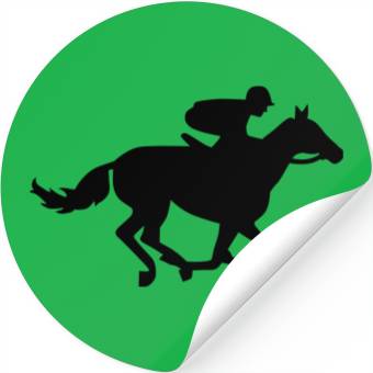 Discover Horse race Stickers