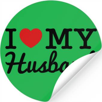 Discover I Love My Husband Stickers