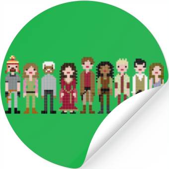 Discover Firefly Cast Cross Stitch Stickers