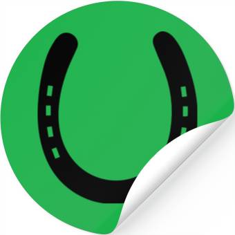 Discover Horseshoe Stickers