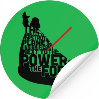 Discover Darth Vader in quotes Stickers