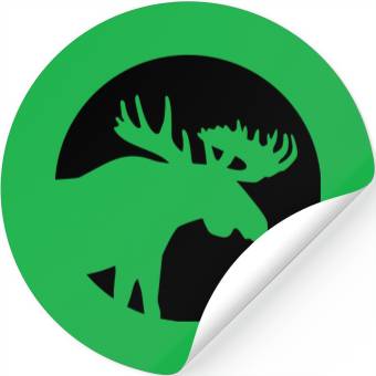 Discover Moose Stickers