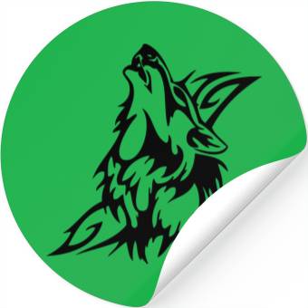 Discover wolf Stickers