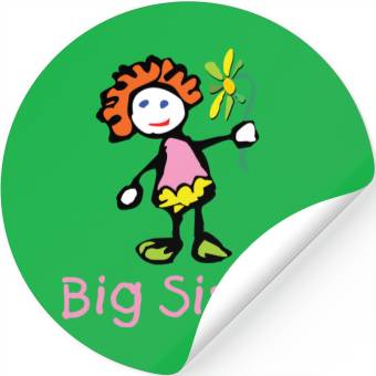 Discover Big Sister Stickers