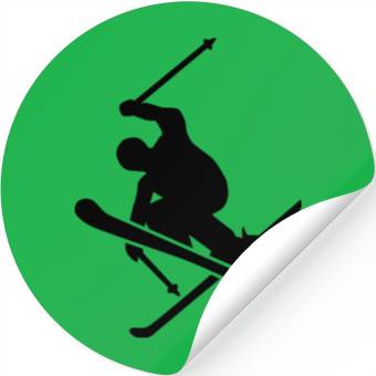 Discover Skiing Stickers