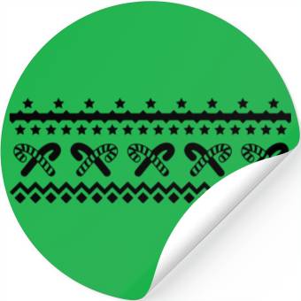 Discover christmas candy canes Stickers
