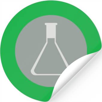 Discover Chemistry Beaker Stickers
