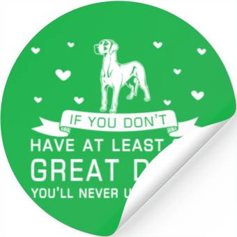 Discover Great Dane Stickers
