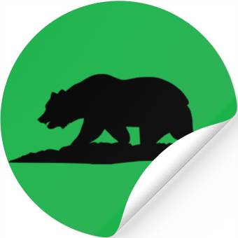Discover California Bear Stickers