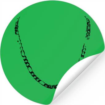 Discover gold chain Stickers
