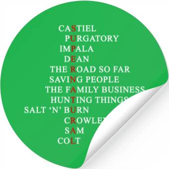 Discover Supernatural - Awesome supernatural Stickers