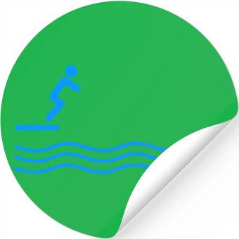 Discover Diving Icon Stickers