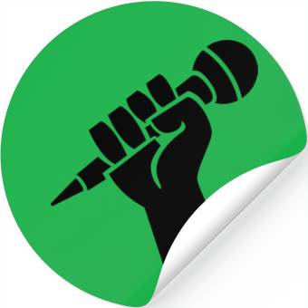 Discover microphone Stickers