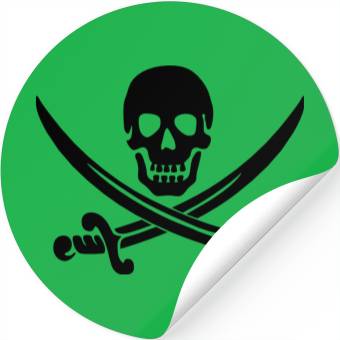 Discover Pirate Stickers
