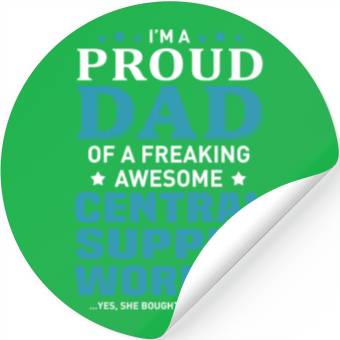 Discover Central Supply Worker Stickers