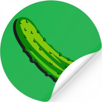Discover It's a giant pickle Stickers